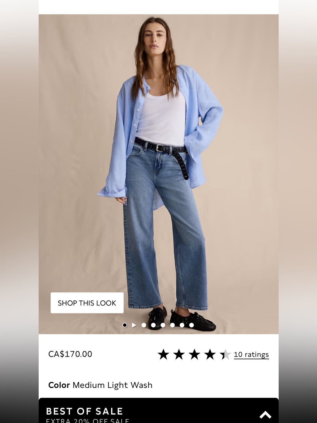 No Offers- Final Price! Banana Republic Relaxed Fit 90s Women’s Medium Blue Wash